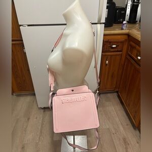 Steve Madden Light Pink Crossbody Bag with Pouch